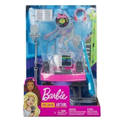 Barbie karrier kiegészítő szett - Hangstúdió
