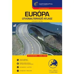 Európa útvonaltervező atlasz  1:1 000 000