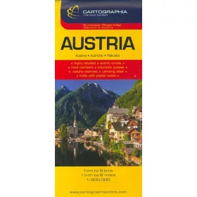 Ausztria autótérkép 1:500.000