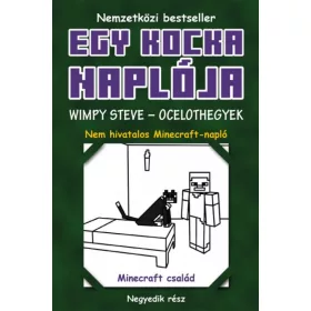   Egy kocka naplója 4. Wimpy Steve – Ocelothegyek (kemény táblás)