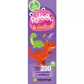 Fejtörők - A dinókról - 7 éves kortól