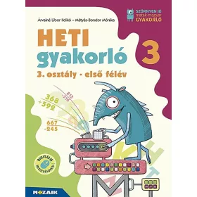 Heti gyakorló 3. osztály 1. félév (MS-1135)