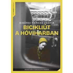 Bicikliút a hóviharban