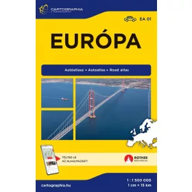 Európa autóatlasz (rejtett spirálos)