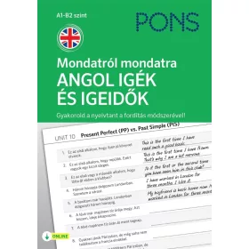 PONS Mondatról mondatra ANGOL IGÉK ÉS IGEIDŐK