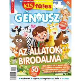   Füles Bookazine - Kis Füles Géniusz - Az állatok birodalma
