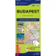 Budapest Comfort térkép (laminált) 2026
