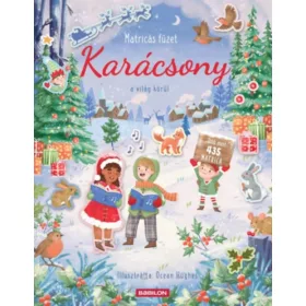 Karácsony a világ körül - Matricás füzet