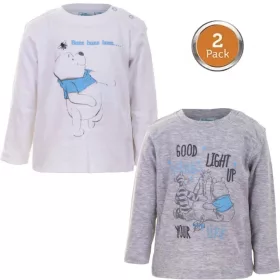   Disney Micimackó Light Up baba póló, felső 2 db-os 74/80 cm