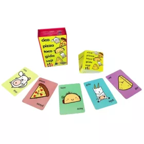 Cica, pizza, taco, gida, sajt társasjáték