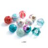 Djeco 0025 Ékszerkészítő készlet - Buborék gyöngyök, ezüst - Bubble beads, Silver