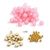 Djeco 0031 Ékszerkészítő készlet - Betű gyöngyök, arany - Alphabet beads, Gold