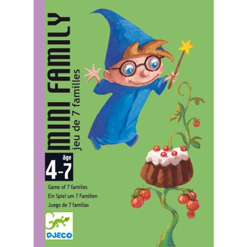 Djeco 5101 Kártyajáték - Kis családi játék - Mini family
