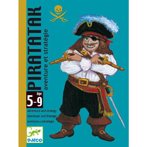 Djeco 5113 Kártyajáték - Kalóz csata - Piratatak