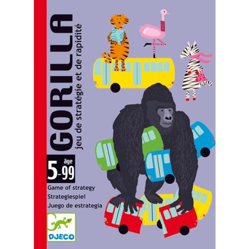 Djeco 5123 Kártyajáték - Gorilla - Gorilla