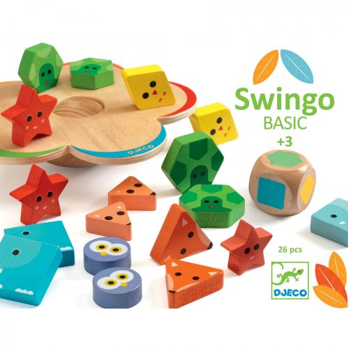 Djeco 6215 Társasjáték - Egyensúlyban építő - SwingoBasic