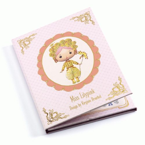 Djeco 6980 Tinyly - Miss Lilypink - Stickers removable