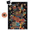 Djeco 7032 Optikai puzzle - Városi nyüzsgés, 100 db-os - The lively city