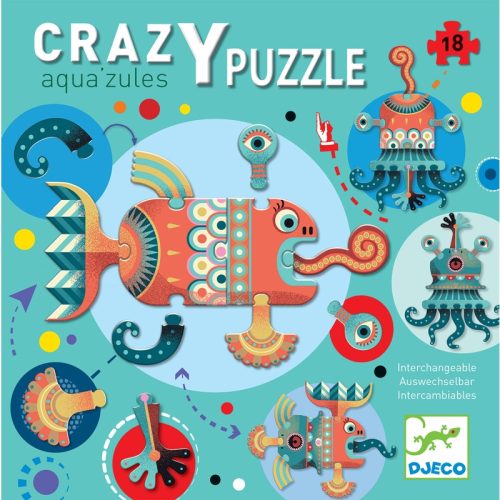 Djeco 7125 Óriás puzzle - Aqua'zules