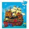 Djeco 7241 Formadobozos puzzle - Barbarossa hajója - Barbarossa's Boat