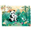 Djeco 7282 Formadobozos puzzle - Pici Panda Cuki - Leo the panda