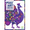 Djeco 7669 Művész puzzle - Páva - Peacock