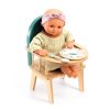 Djeco 7856 Babaetetés - Etetőszék játékbabáknak - Baby chair