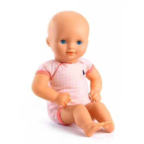 Djeco 7874 Játék baba - Lila Dália, 32 cm - Dalhia Purple