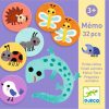 Djeco 8254 Memóriajáték - Kicsi állatok - Memo Small animals