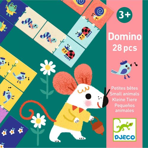 Dominó játék - Kicsi állatok - Domino Small animals