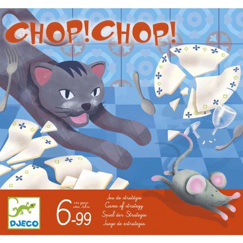 Djeco 8401 Társasjáték - Macska-egér játék - Chop Chop