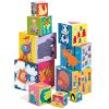 Djeco 8503 Toronyépítő kocka - Mulatságos építő - 10 funny blocks