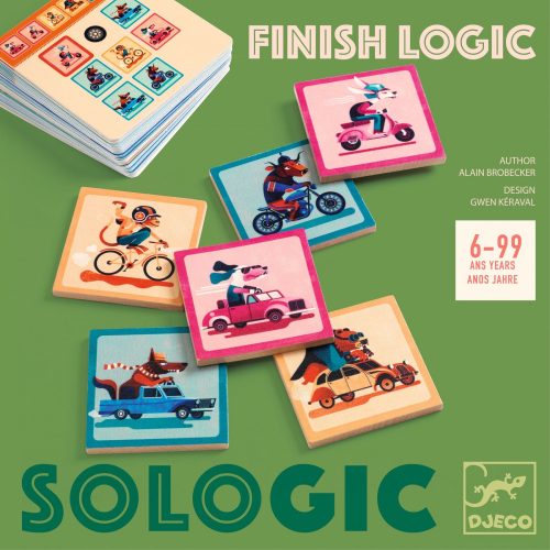 Djeco 8540 Logikai játék - Fejezd be - Finish Logic