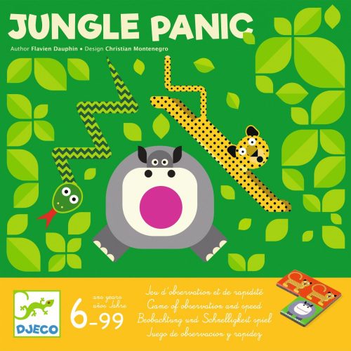 Djeco 8577 Társasjáték - Pánik a dzsungelben - Jungle panic