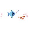 Djeco 8661 Homokkép készítő - Szivárványos halak - Fish rainbows