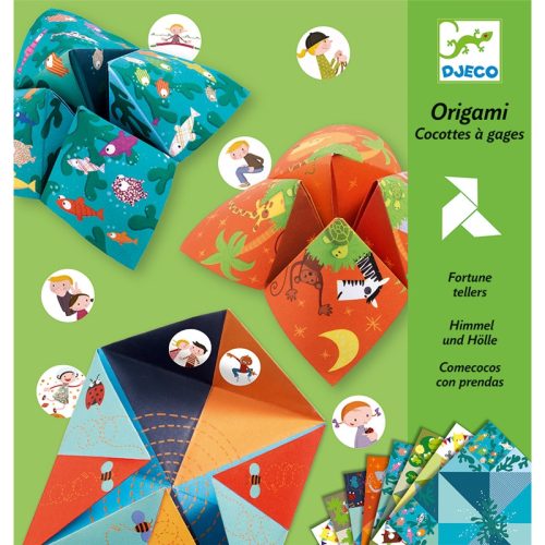 Djeco 8764 Origami - Sótartó - Origami bird game