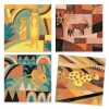 Djeco 9373 Művészeti műhely - Sivatag - Inspired by Paul Klee - Desert