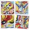 Djeco 9376 Művészeti műhely - Szuperhősök - Inspired by Roy Lichtenstein - Superheroes