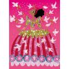 Djeco 9500 Csillámkép készítő - Csillogó ruhák - Glitter dresses