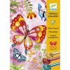 Djeco 9503 Csillámkép készítő - Pillangók - Butterflies