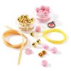 Djeco 9801 Ékszerkészító készlet - Gyöngyök és virágok - Pearls and flowers
