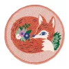 Djeco DD00312 Tolltartó két rekesszel - Róka - Fox pencil cases