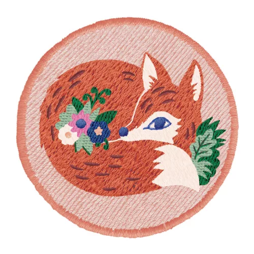 Djeco DD00312 Tolltartó két rekesszel - Róka - Fox pencil cases