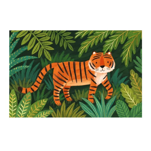 Meghívó készlet - Dzsungel parti - Jungle animals