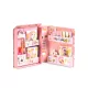 Djeco DD03507 Irodaszeres bőrönd - Tina kisszekrénye - Tinou stationery cabinet