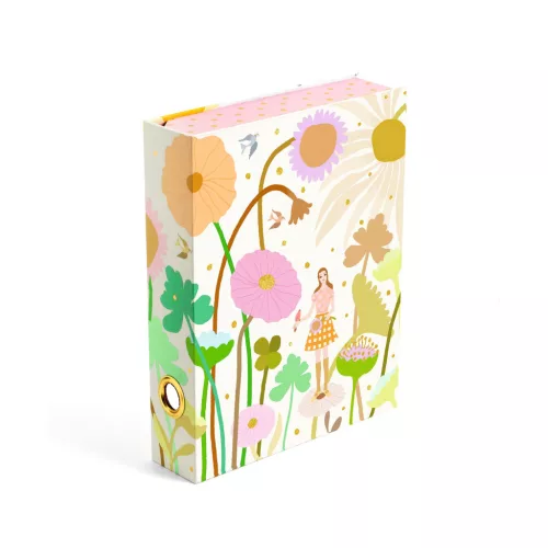 Djeco DD03507 Irodaszeres bőrönd - Tina kisszekrénye - Tinou stationery cabinet