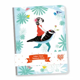 Djeco DD03556 Jegyzetfüzet A/5 - Chichi notebook