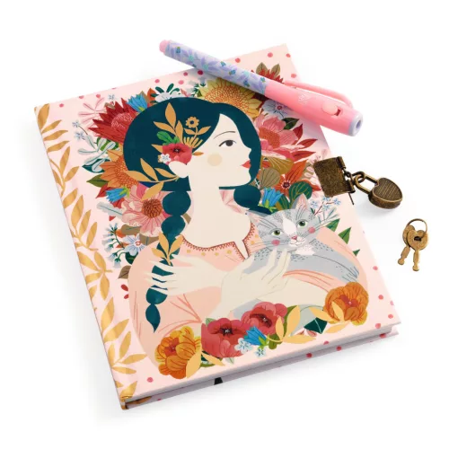 Djeco DD03612 Oana secret notebook - Magic felt pen