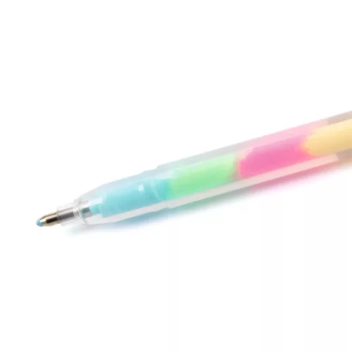 Djeco DD03758 6 színű pasztell gél toll - 6 pastel gel pens