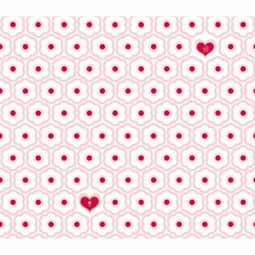 Djeco DD04270 Dekortapéta - Kis szívek - Small hearts